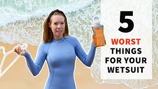 5 Worst Things for Your Wetsuit  Maintenance Tips [upl. by Onairam]