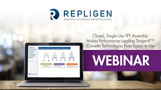 Closed Singleuse TFF Assembly Makes PerformanceLeading TangenX™ Cassette Even Easier to Use [upl. by Uv]