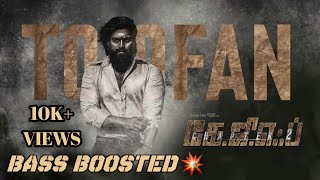 Toofan Bass Boosted Tamil  KGF Chapter 2  Yash  Music Mania  Feelings Overloaded [upl. by Loella]