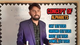 Concept of Alphabets vowel letters sky letters  ground letters root letters [upl. by Kate]