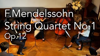 F Mendelssohn String Quartet No 1 Op12 [upl. by Ynnaf]