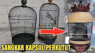 REVIEW SANGKAR PERKUTUT BESI‼️SANGKAR KAPSUL PERKUTUT‼️ [upl. by Anelaj]