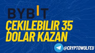 ❗️BİTTİ❗️Bybit Çekilebilir 35 Dolar Kazan┃AirDrop Hunter [upl. by Adnahsat145]