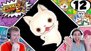 YOKAI WATCH 3 en español I 12 I ORIGINYAN Y LA CARRERA DE CARTELES I DUAL MODE [upl. by Nakashima]