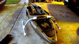 Cheap Kayak Outrigger Tutorial [upl. by Kelam]