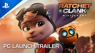 Ratchet amp Clank Rift Apart  Launch Trailer  PC Games [upl. by Shalne101]