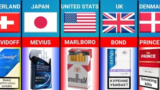 Cigarette Brands From Different Countries  cigarette brands by country [upl. by Yee]