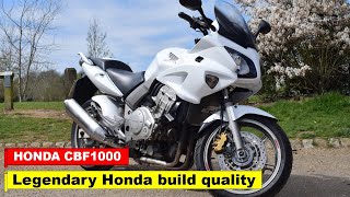 2023 HONDA CBF1000 2010 2018 Review Legendary Honda build quality [upl. by Sankey]