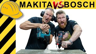 BOSCH verliert gegen MAKITA 12V Bohrhammer GFA 12H TEST  WERKZEUG NEWS 241 [upl. by Latreshia381]