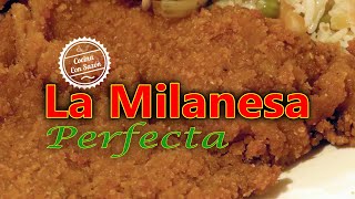 🥩Milanesa De Res Perfecta【RECETA FACIL】 [upl. by Rahm868]