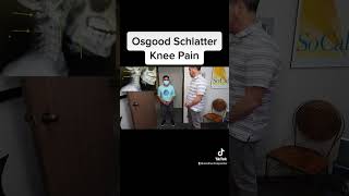 OsgoodSchlatter Disease Knee Pain Gone in 5 minutes SoCalChiropractic [upl. by Ania]