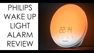 Philips WakeUp Light Alarm Clock Review [upl. by Denys131]