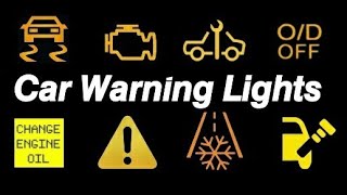 Dashboard Warning Lights Explained What They Mean amp How to Fix Them [upl. by Ermina]