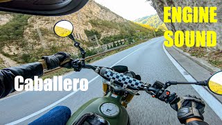 FANTIC CABALLERO 500 Rally  first ride RAW Onboard [upl. by Brenk]