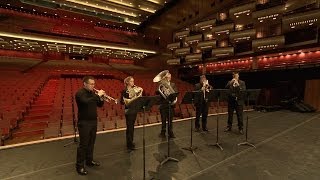 Philharmonia Orchestra In the Bleak Midwinter Brass Quintet [upl. by Osber]