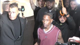 Travis Scott  Vetements SS25 fashion show in Paris  27092024 [upl. by Nnyl771]