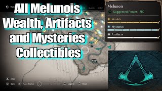 AC Valhalla The Siege of Paris All Melunois Wealth Artifacts and Mysteries Collectibles guide [upl. by Brufsky]