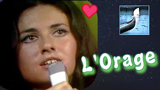 GIGLIOLA CINQUETTI quotLORAGEquot La Pioggia French TV 1969 Part 79 ⬇️Testo ⬇️Lyrics [upl. by Shoifet264]