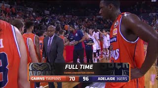 Game Highlights Cairns Taipans  Adelaide 36ers [upl. by Annhej]