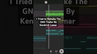 I Tried to Remake The GNX Trailer By Kendrick Lamar [upl. by Laux]