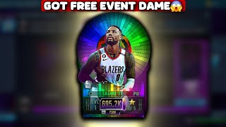 Claimed FREE Antimatter Damian Lilliad From Gauntlet Event Nba 2k Mobile [upl. by Harlin856]