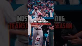 Most disappointing teams of the 2024 season blowup mlb mlbteams ￼ [upl. by Firooc]