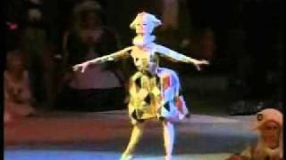 1989 Bolshoi Ballet Nutcracker excerpts 212 by GrigorovichTchaikovsky  Harlequins and Dolls [upl. by Cilegna]