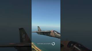 Special ejection for the F111 aardvark in Warthunder [upl. by Rebmaed]