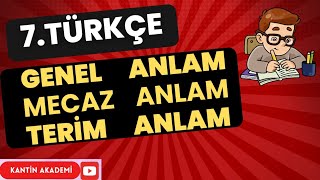 7SINIF TÜRKÇE GERÇEKMECAZTERİM ANLAM  PDF [upl. by Inalawi839]