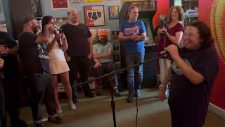 Jan Terri performing quotGet Down Goblinquot live in Chicago at Tone Deaf Records [upl. by Drolyag]