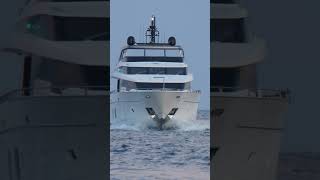 Sanlorenzo yacht spotted in West Palm Beach Inlet [upl. by Aidua]