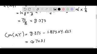 Joint probability distribution x 1 1 2 4 y 3 4 5 6 fxyxy 18 14 12 18 Determine the followin… [upl. by Aisekal]