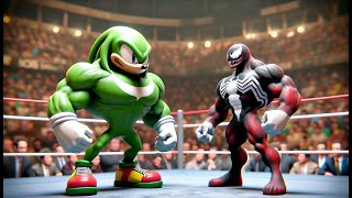 Venom Spider man vs SHIN SONIC TAPES  Sonic The Hedgehog 3 Animation [upl. by Llewkcor580]