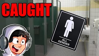 CAUGHT IN THE ALL GENDER BATHROOM STORYTIME [upl. by Machutte365]