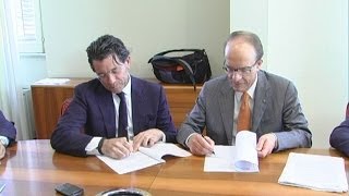 Siglato un protocollo dintesa tra Confindustria Sicilia e Agenzia delle Entrate [upl. by Aierbma]