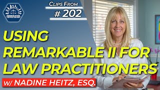 Using reMarkable II for Law Practice [upl. by Znerol]