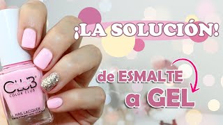 💛 CONVIERTE un ESMALTE normal en GEL 💛 SEMIPERMANENTE  Transforma tu pintauñas [upl. by Yvi660]