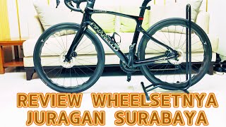 🔴UNBOXING DAN REVIEW WHEELSET CARBON WHEELSET DISC FARSPORT WAvE 4550 DT SWISS 240 EXP SAPIM CX RAY [upl. by Aivan897]