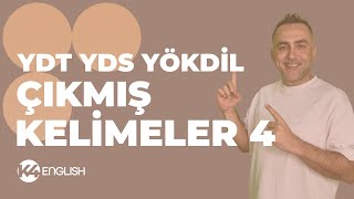 YDT YDS YÖKDİLde En Çok Çıkan İngilizce Kelimeler 4 [upl. by Poll]