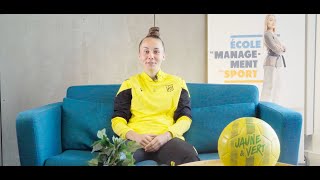 Interview de Juliette Mossard joueuse au FC Nantes et étudiante chez WIN Sport School Nantes ⚽️ [upl. by Ire650]