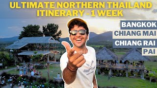 7Day Thailand Itinerary  Bangkok Chiang Mai Chiang Rai  Things To Do Places To Visit  Tripoto [upl. by Hgieleak]