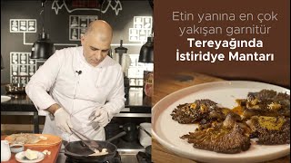 Etin yanına  Tereyağında İstiridye Mantarı Tarifi [upl. by Ilrahs]