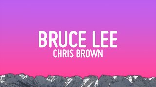 Chris Brown  Bruce Lee Lyrics [upl. by Ariik486]