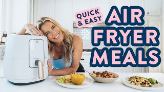 3 Easy AIR FRYER Dinner Recipes in under 20 MINS [upl. by Eel]