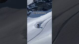 SPLITBOARDING IN VERBIER shortsclip mountains verbier freeride splitboarding [upl. by Zetes]