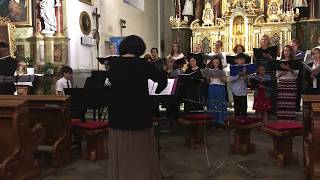 OMF17 Student Concert Yodelers Carol Austrian folk song  Orfeo Festival Choir [upl. by Regen]