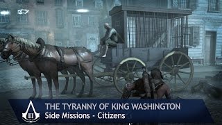 Assassins Creed 3  The Tyranny of King Washington  Side Missions Citizens [upl. by Ecneitap]