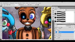 SpeedPaint New and Shiny Five Nights at Freddys 2 [upl. by Natika]