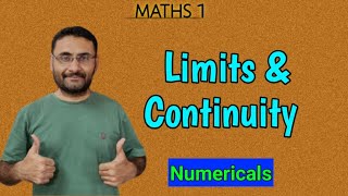 Limits amp Continuity  Function of 2 variable  Numericals  Maths 1 [upl. by Sluiter]