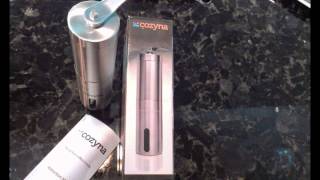 Cozyna Ceramic Burr Coffee Grinder Review CozynaGrinder Cozyna Coffee [upl. by Ahsitruc]